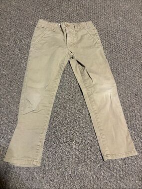 Kids Lazer Co - Khaki Casual Pants - Classic Straight Fit